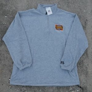 2004 Super Bowl Fleece Pullover Size XL NFL